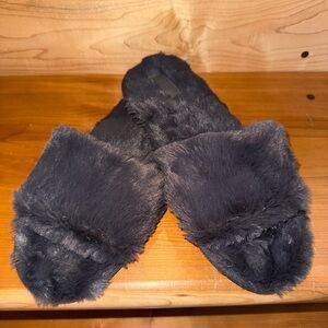 Victoria’s Secret PINK Slippers- dark purple